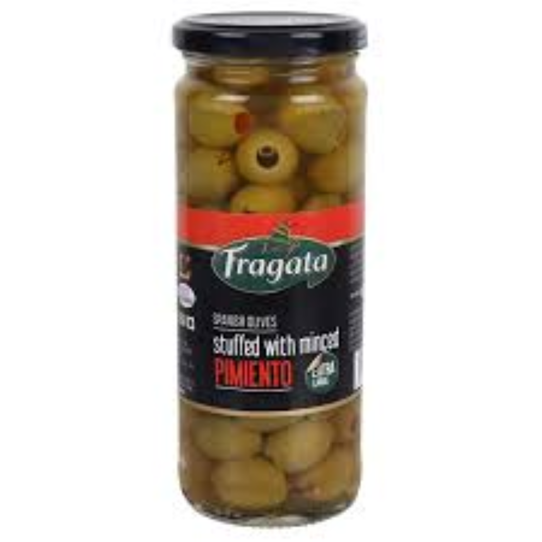 FRAGATA STUFFED GREEN OLIVES 240/142G